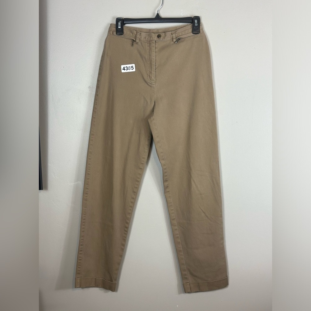 Talbots 4 brown stretch 14 w 12”rise 28-1/2 inseam preowned